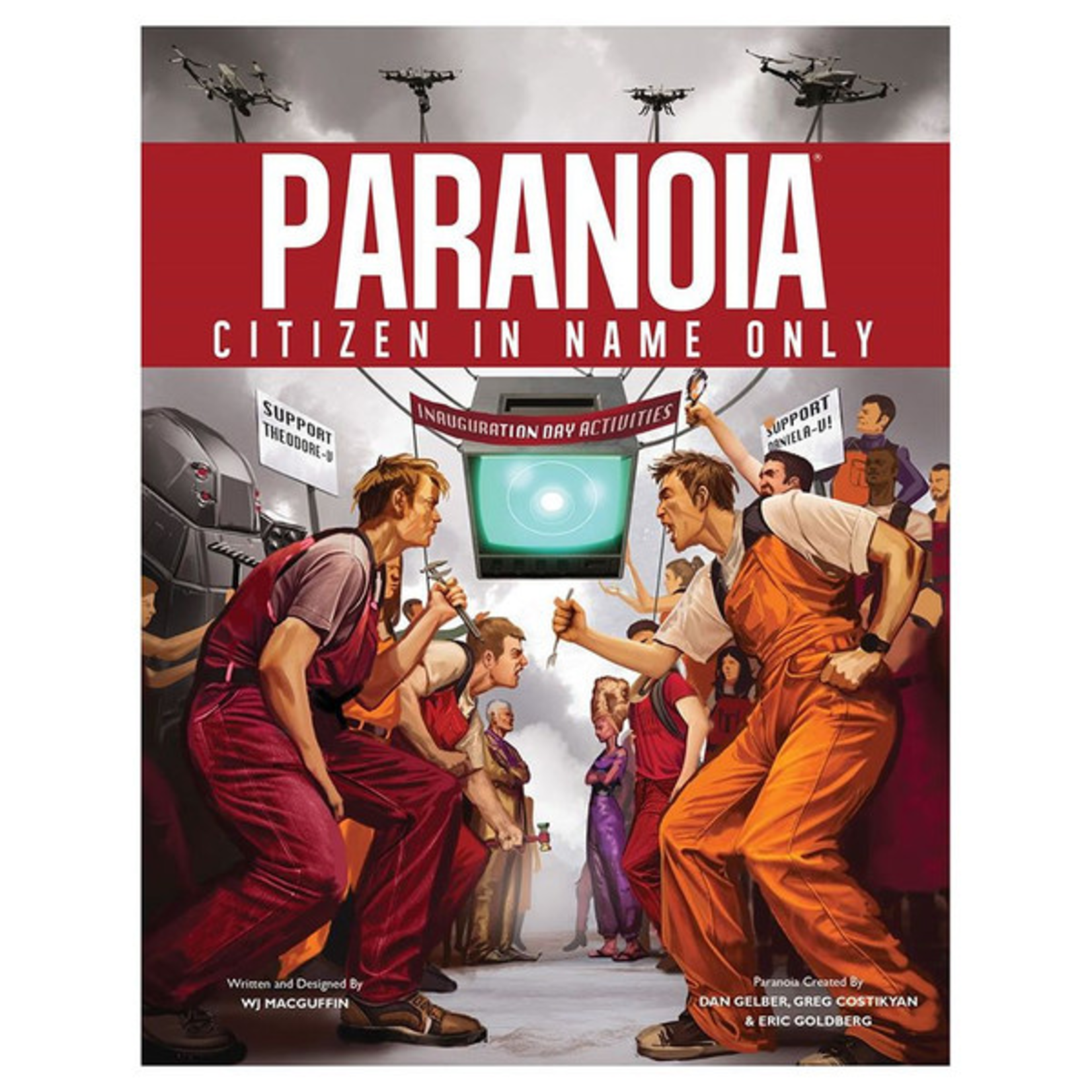 Mongoose Publishing Paranoia RPG Citizen In Name Only