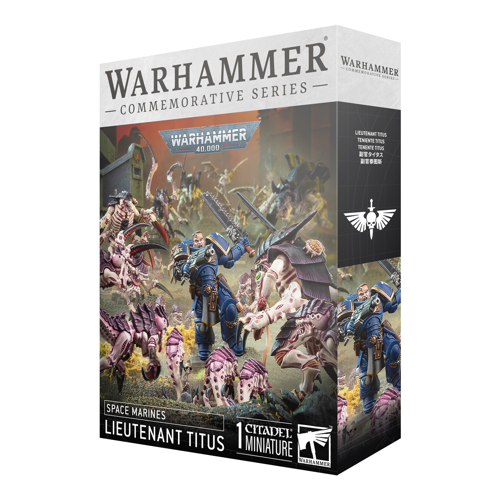 Warhammer 40k Space Marines Lieutenant Titus - Guardian Games Corvallis