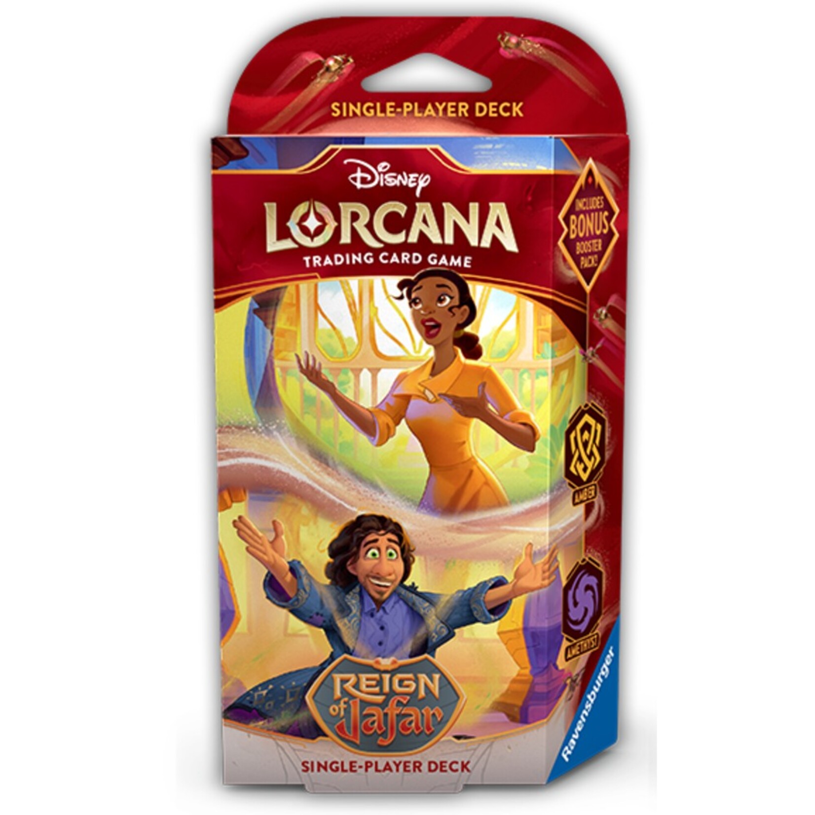 Ravensburger Disney Lorcana Reign of Jafar Starter Deck Amber Amethyst