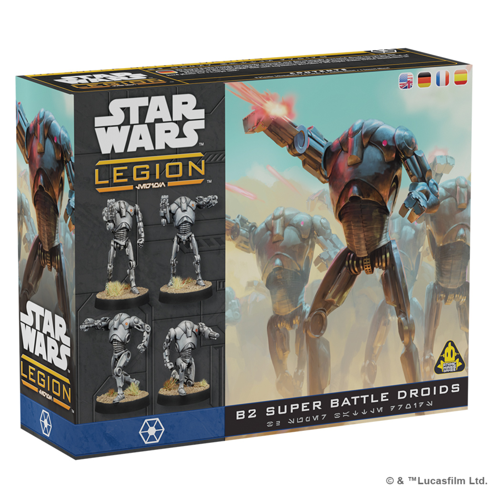 Atomic Mass Games Star Wars Legion B2 Super Battle Droids