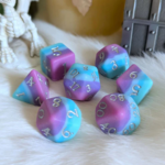 Fennek and Finch Twilight Serenity Polyhedral 7 die set