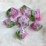 Fennek and Finch Bardic Inspiration Polyhedral 7 die set