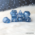Fennek and Finch Storm Daddy Polyhedral 7 die set