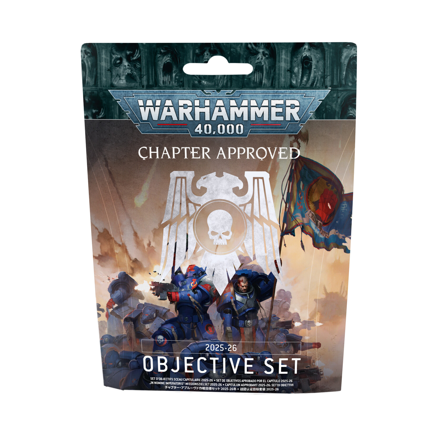 Games Workshop Warhammer 40k Chapter Approved 2025-26 Objective Set