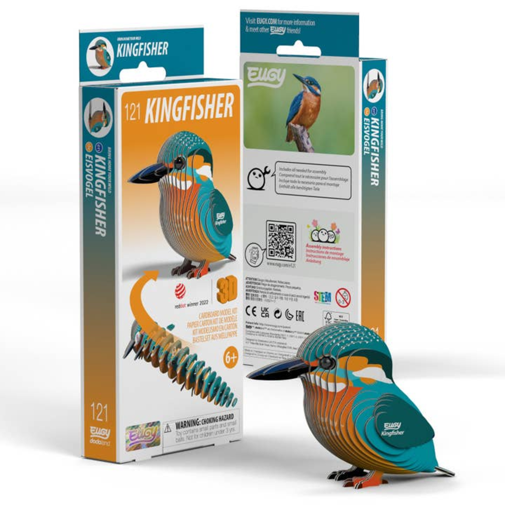 Safari Ltd Eugy 3D Puzzle Kingfisher
