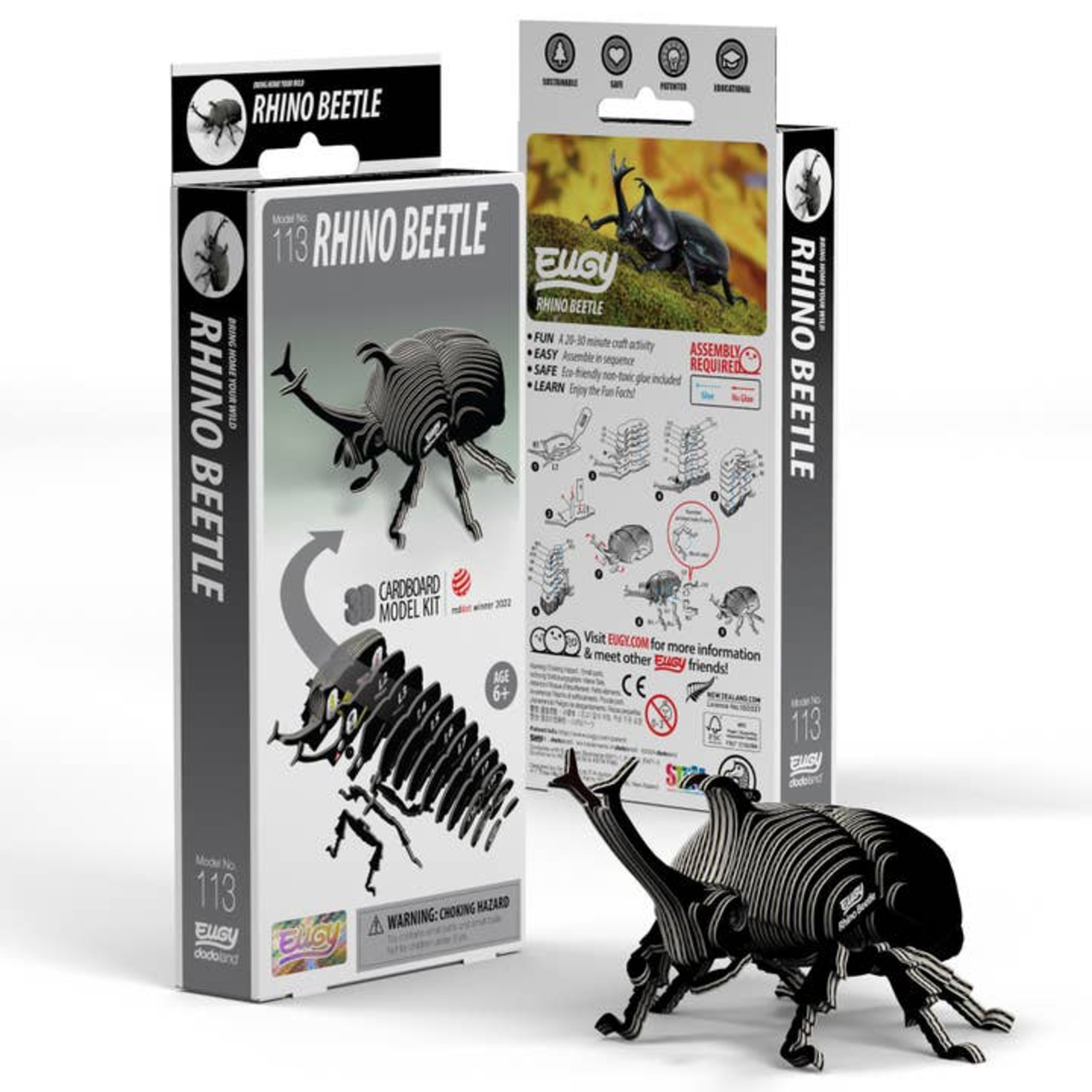 Safari Ltd Eugy 3D Puzzle Rhino Beetle