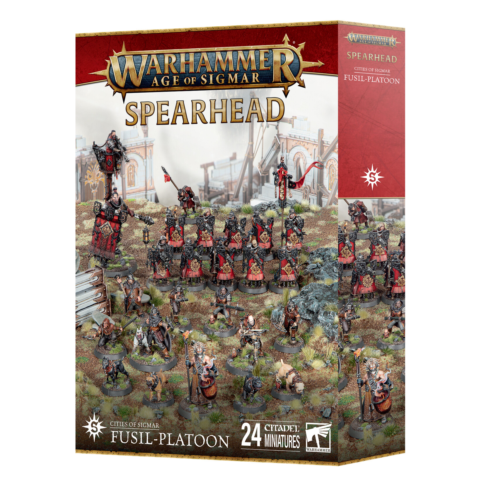 Games Workshop Warhammer Age of Sigmar Order Spearhead Cities of Sigmar Fusil-Platoon