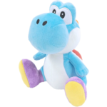 Little Buddy Super Mario All Star Light Blue Yoshi 7 in Plush