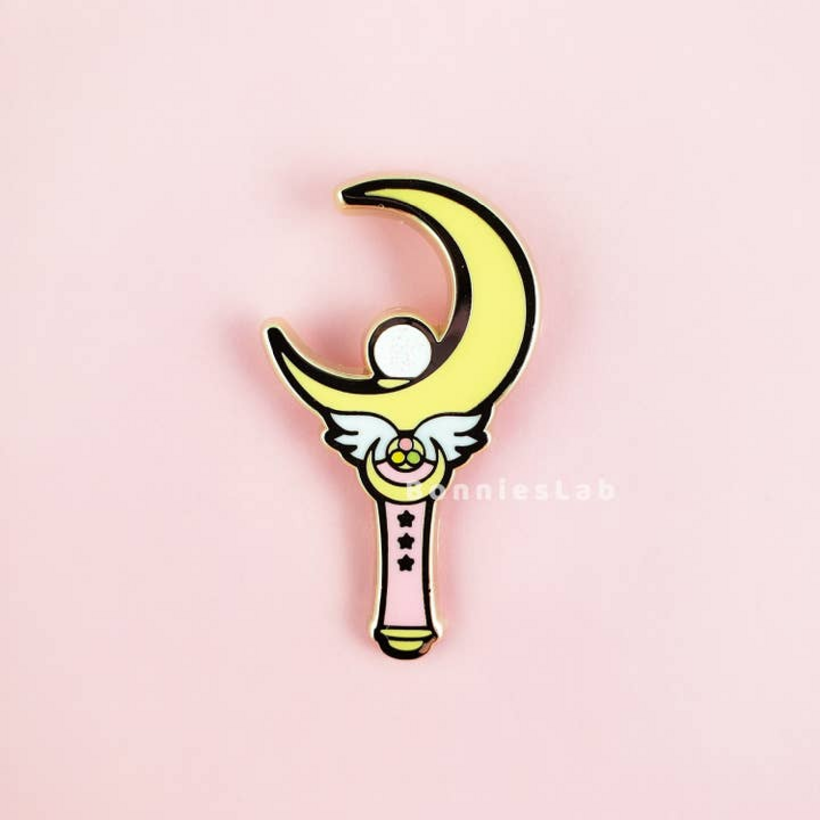 Bonnie's Lab Sailor Moon's Moon Stick Enamel Pin