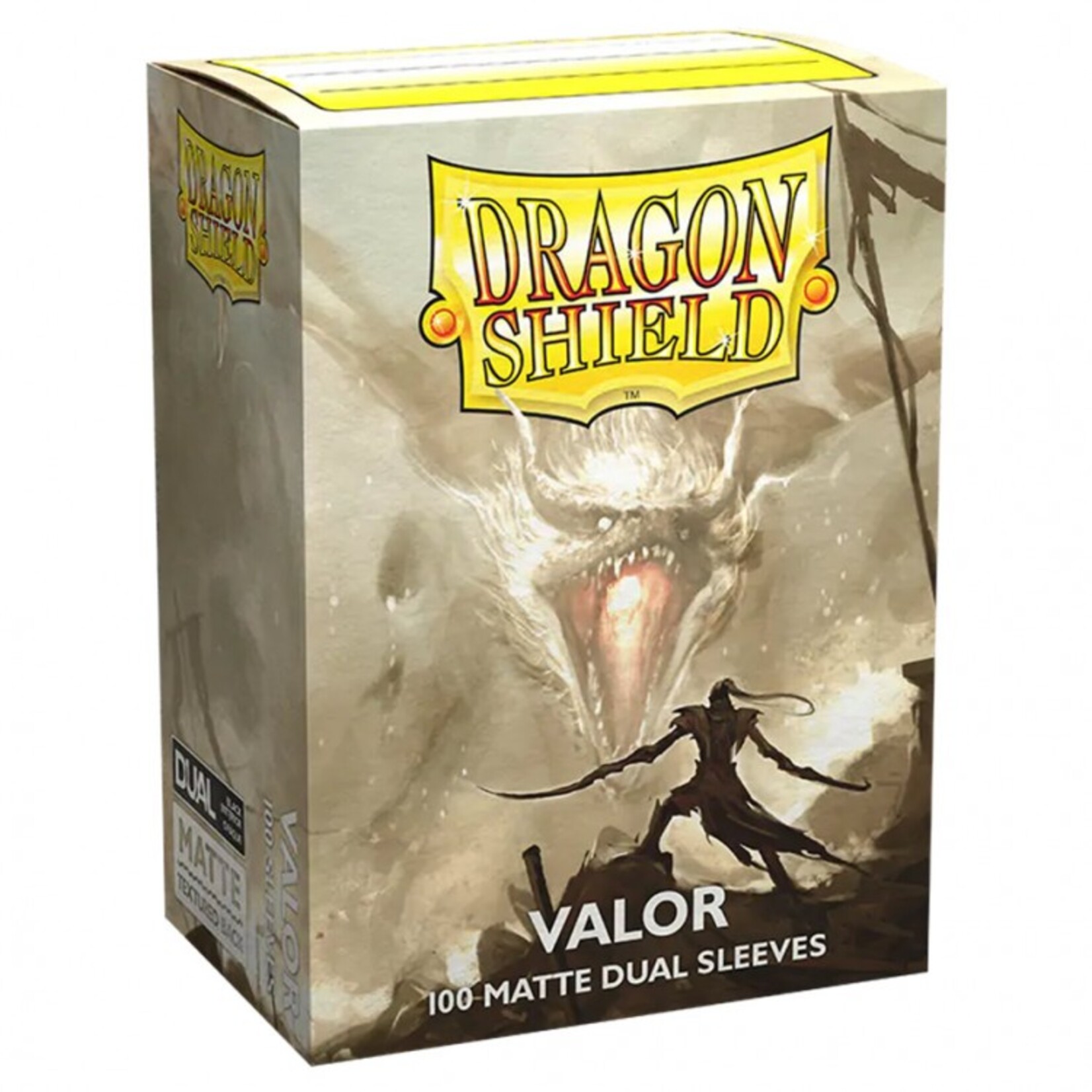 Arcane Tinmen Dragon Shield Standard Matte Dual Sleeves Valor 100 ct