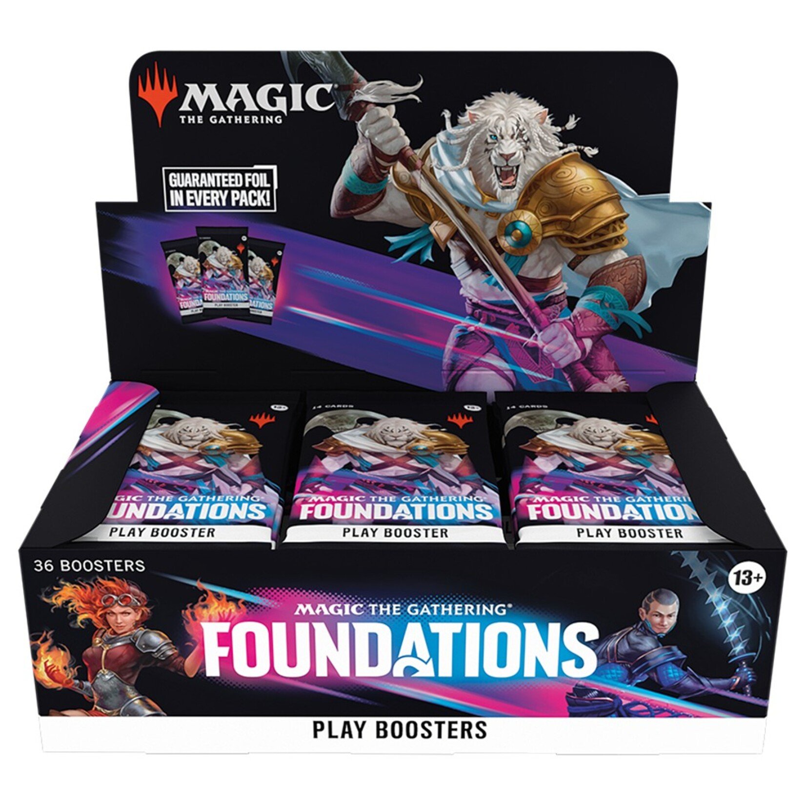 Wizards of the Coast Magic the Gathering Foundations Play Booster Box