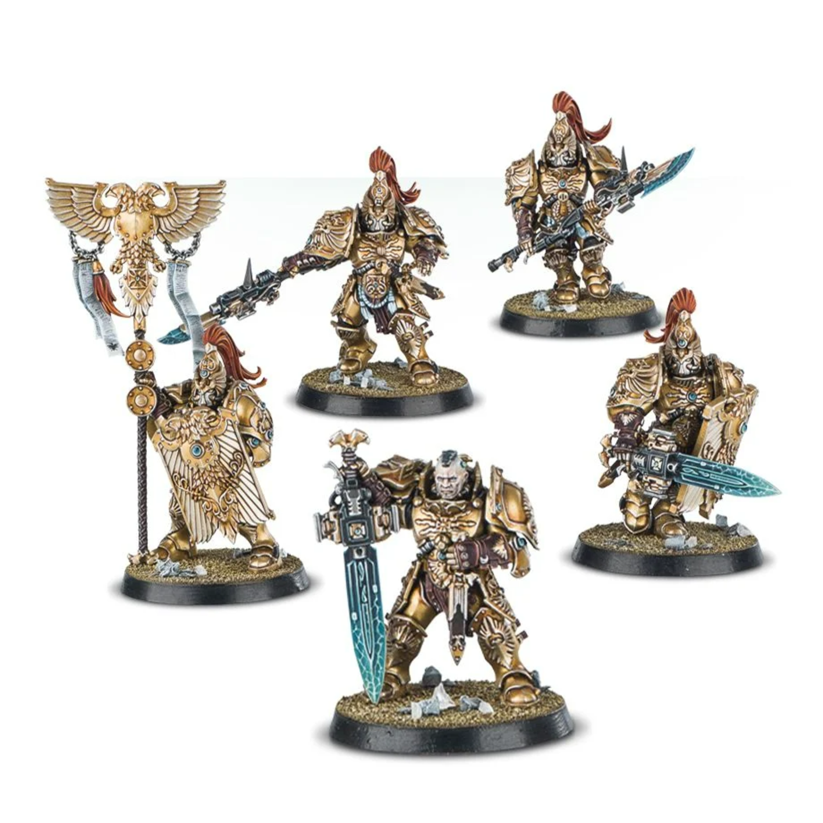 Games Workshop Warhammer 40k Imperium Adeptus Custodes Custodian Guard Squad