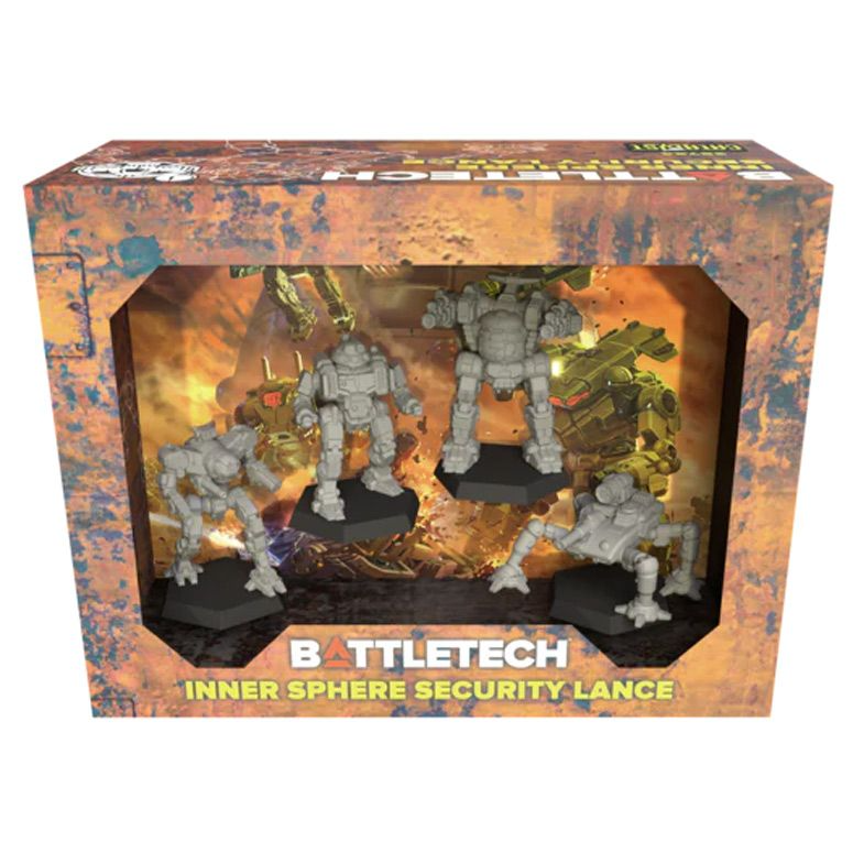 Battletech Mercenaries Forcepack Inner Sphere Security Lance - Guardian ...