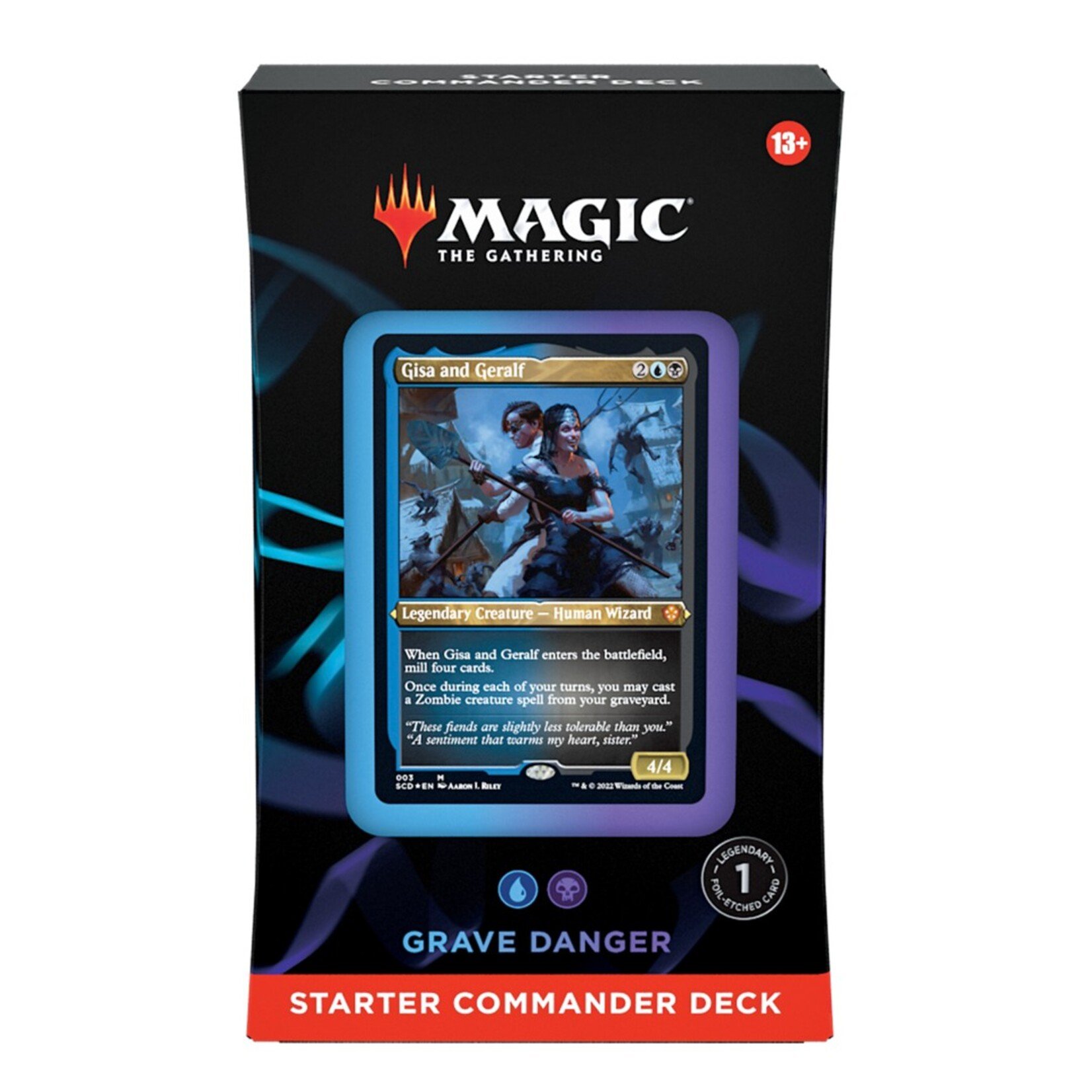 Wizards of the Coast Magic the Gathering Starter Commander Deck Grave Danger
