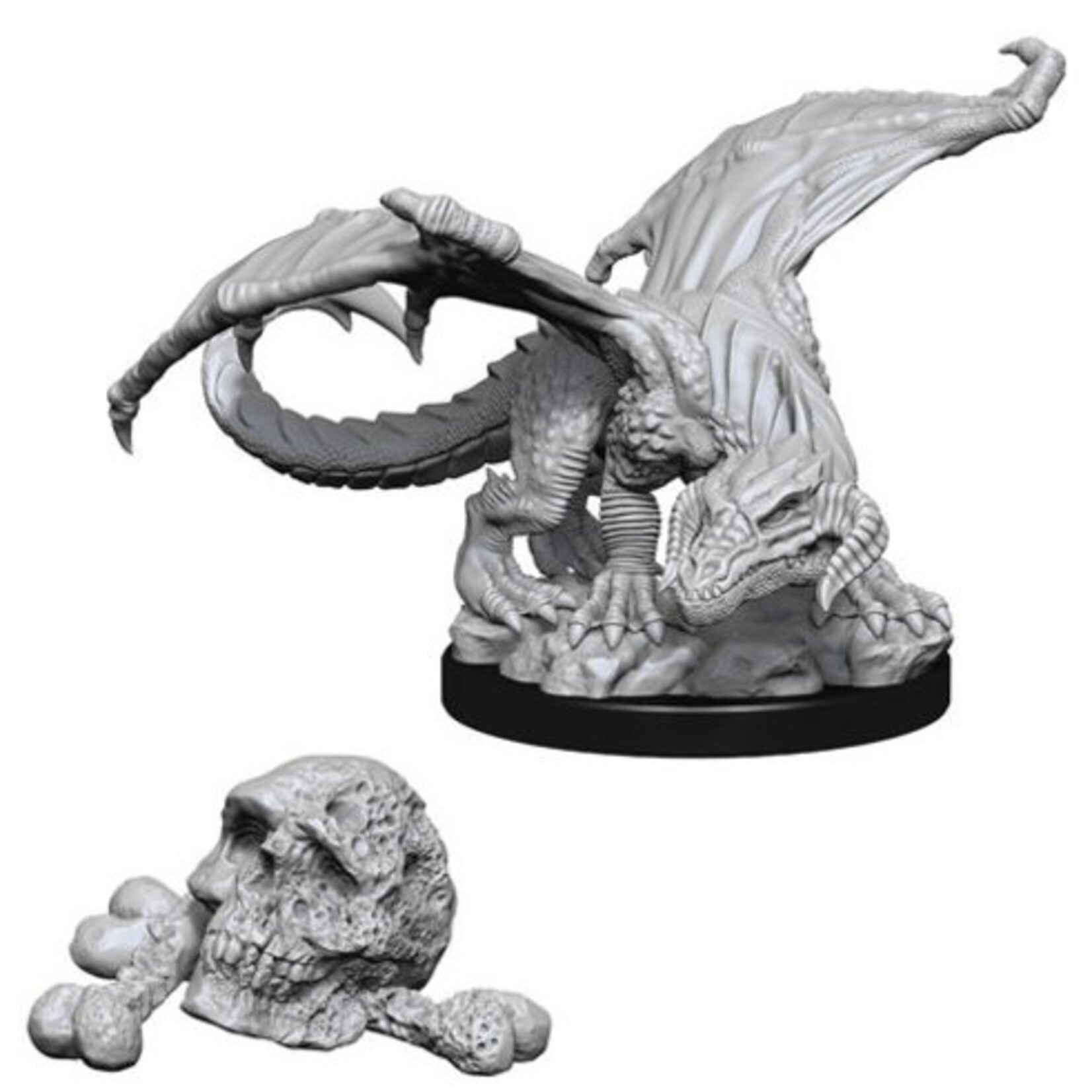WizKids Dungeons and Dragons Nolzur's Marvelous Minis Black Dragon Wyrmling