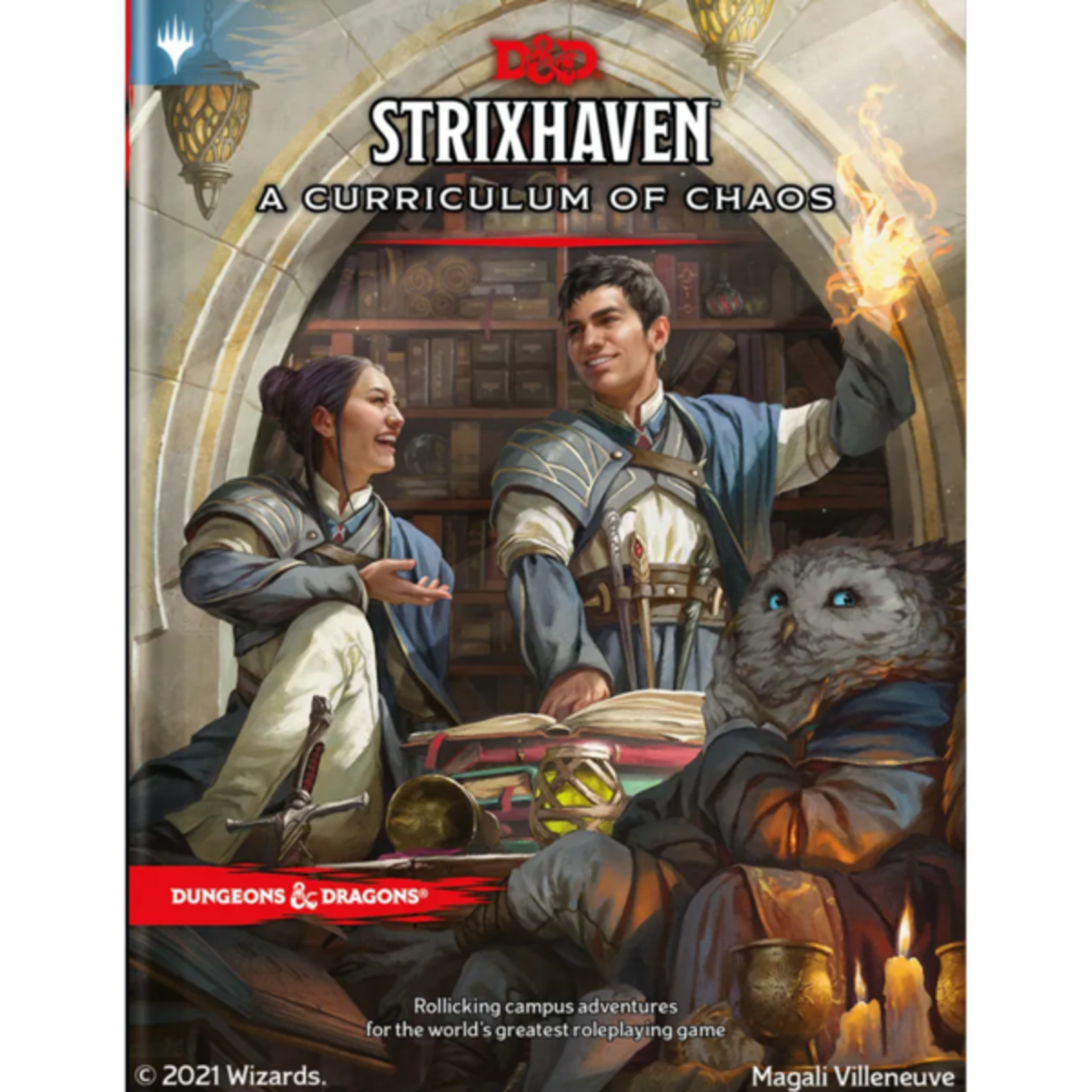 Wizards of the Coast Dungeons and Dragons Strixhaven Curriculum of Chaos Standard Cover
