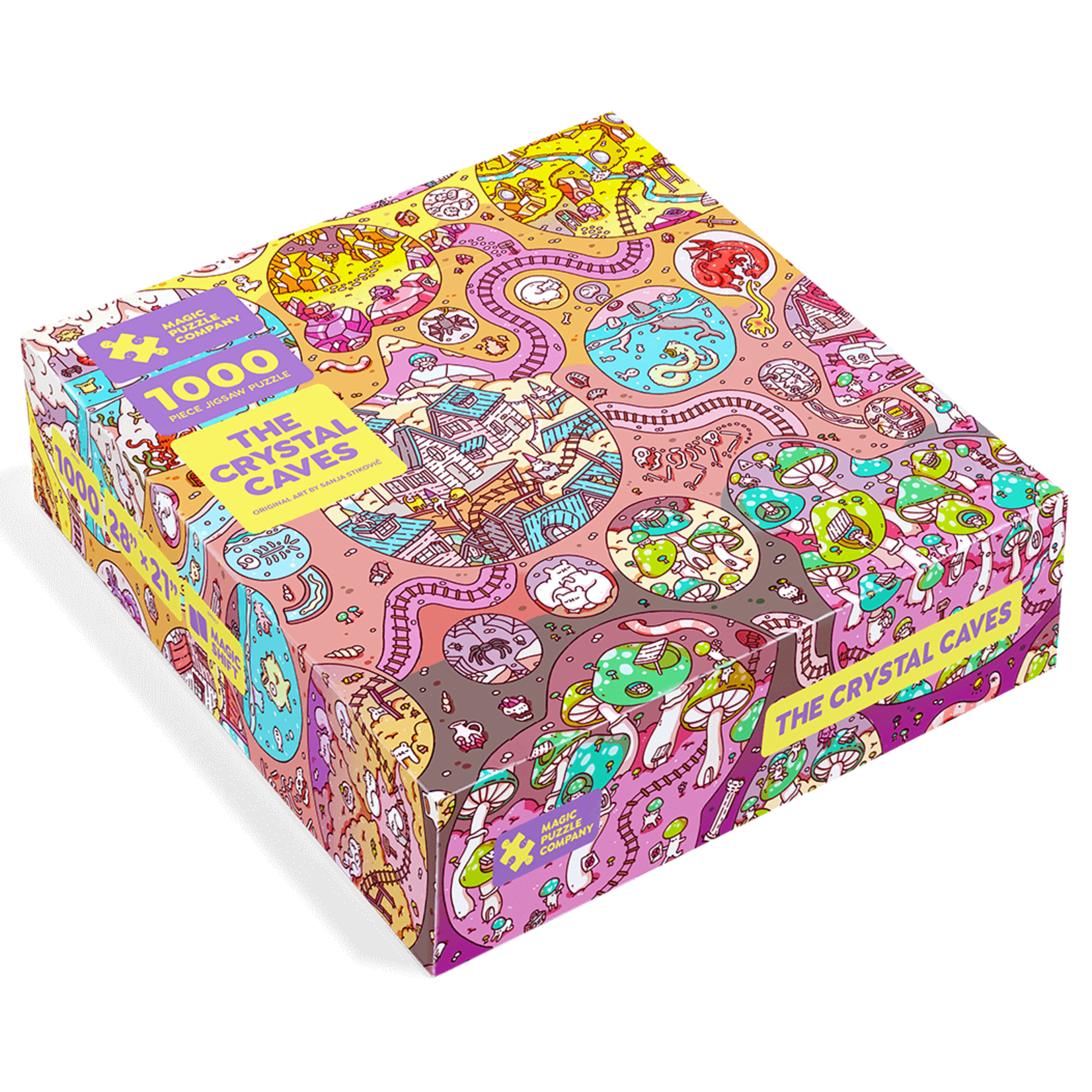 Magic Puzzle Company 1000 pc Puzzle The Crystal Caves