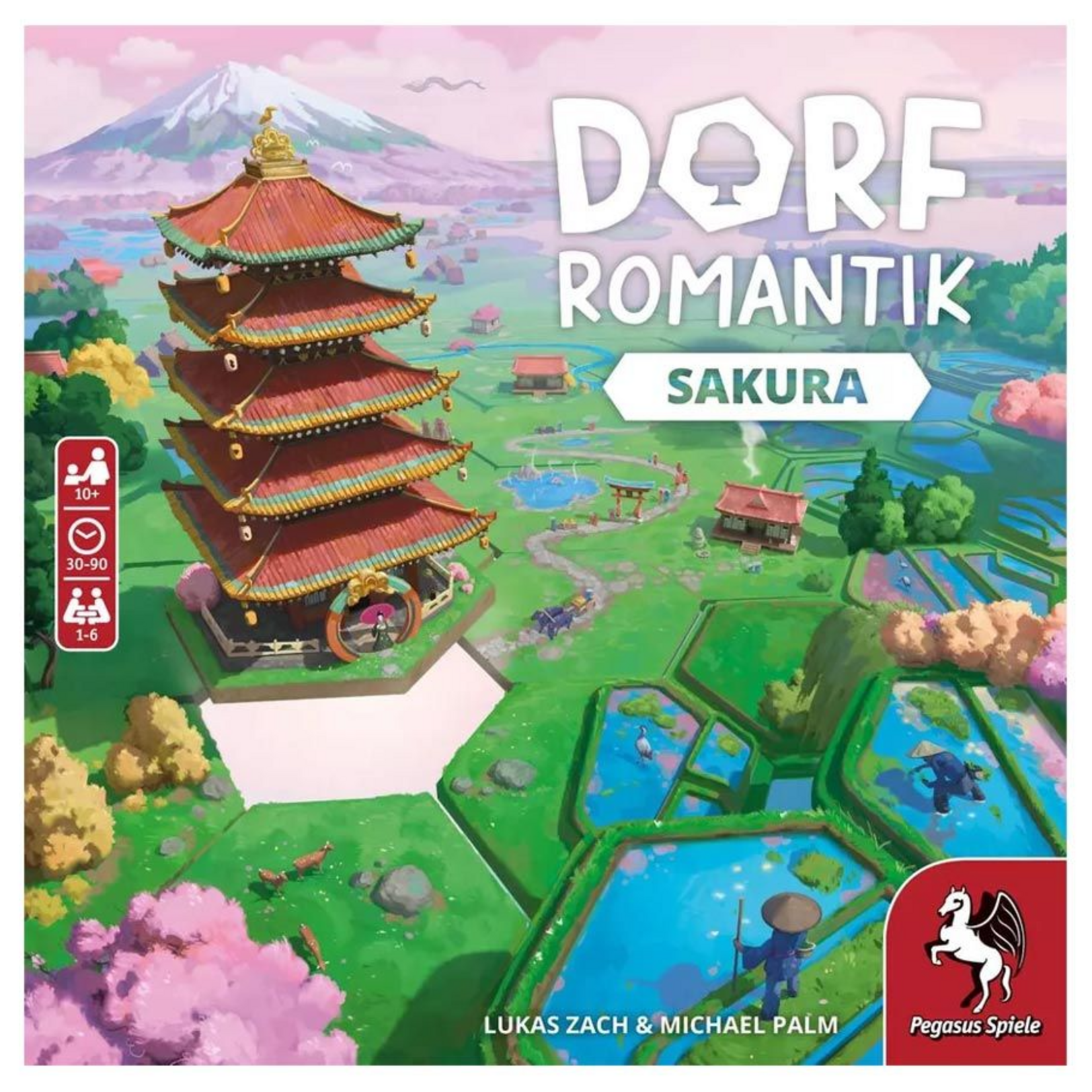 Pegasus Spiele North America Dorfromantik Sakura