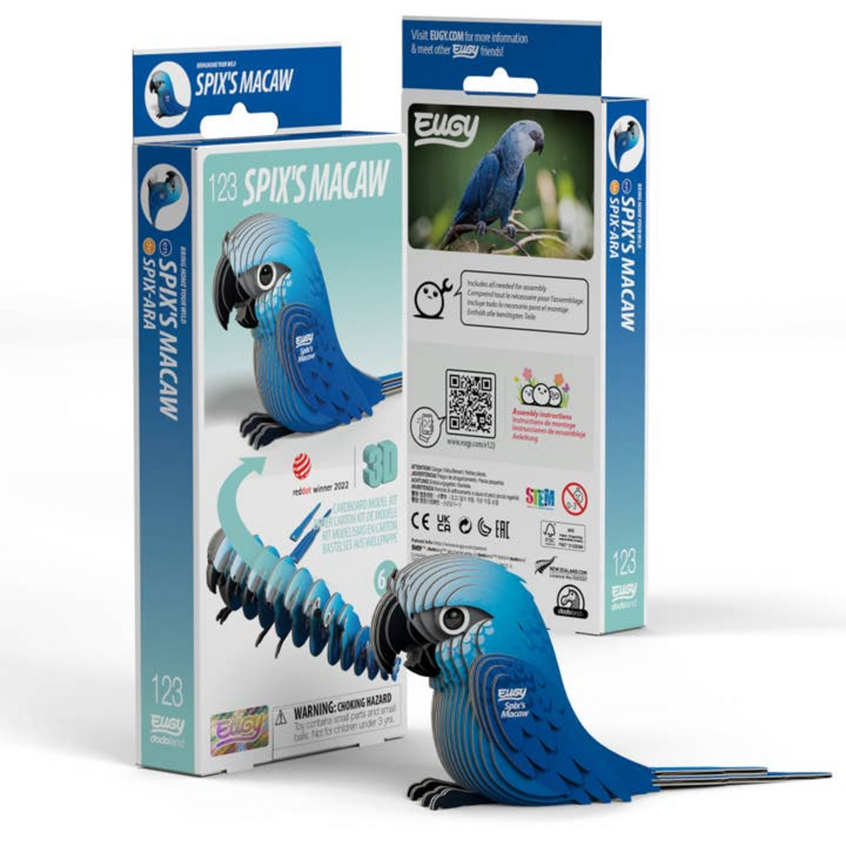 Safari Ltd Eugy 3D Puzzle Spix's Macaw