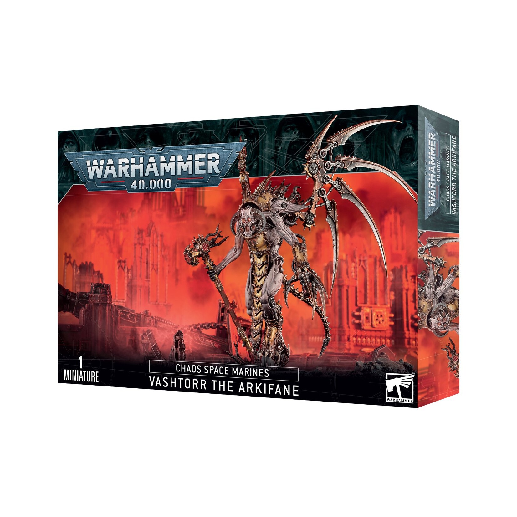 Games Workshop Warhammer 40k Chaos Space Marines Vashtorr the Arkifane