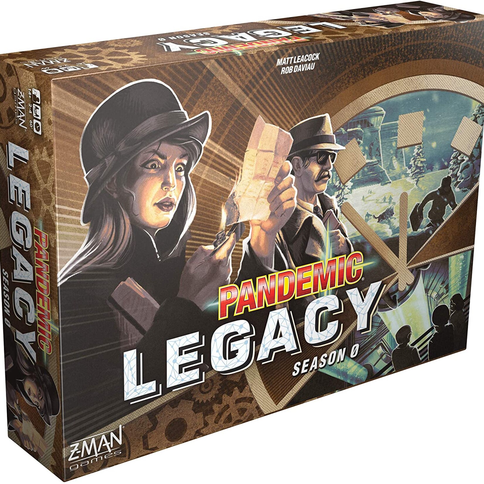Z-Man Games Pandemic Legacy Season 0 Zero
