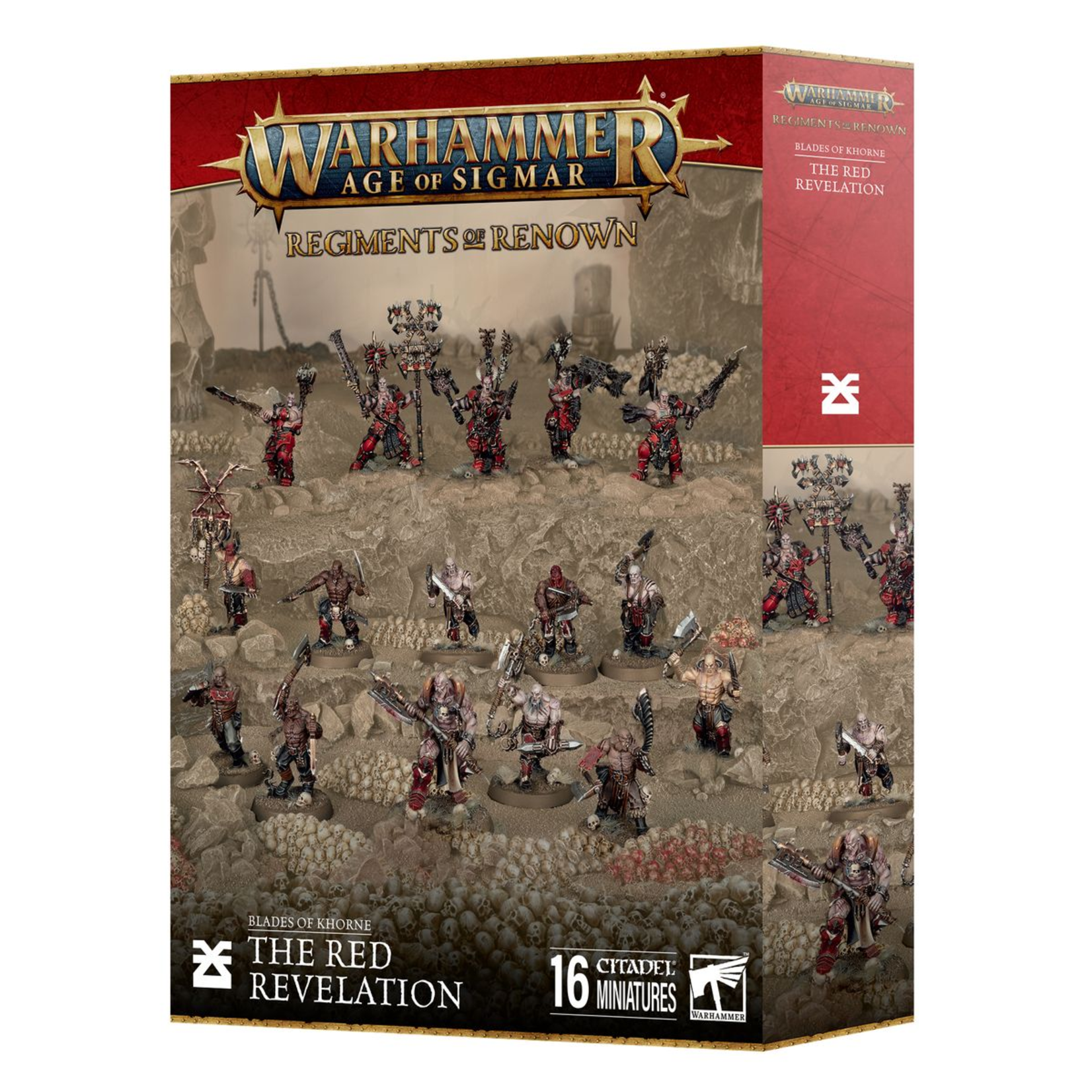 Games Workshop Warhammer Age of Sigmar Chaos Blades of Khorne 4E Red Revelation Regiments of Renown
