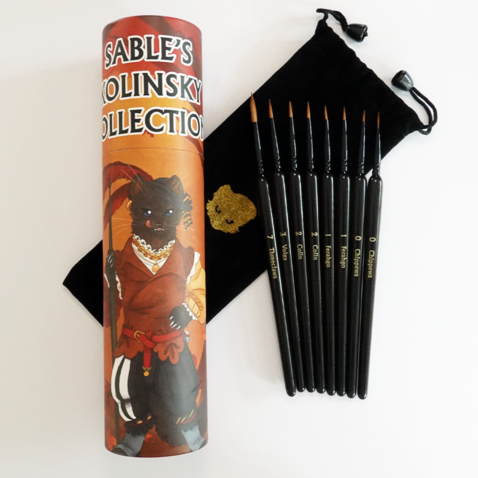 Chronicle RPG Accessories Chronicle Kolinsky Sable Brush Set