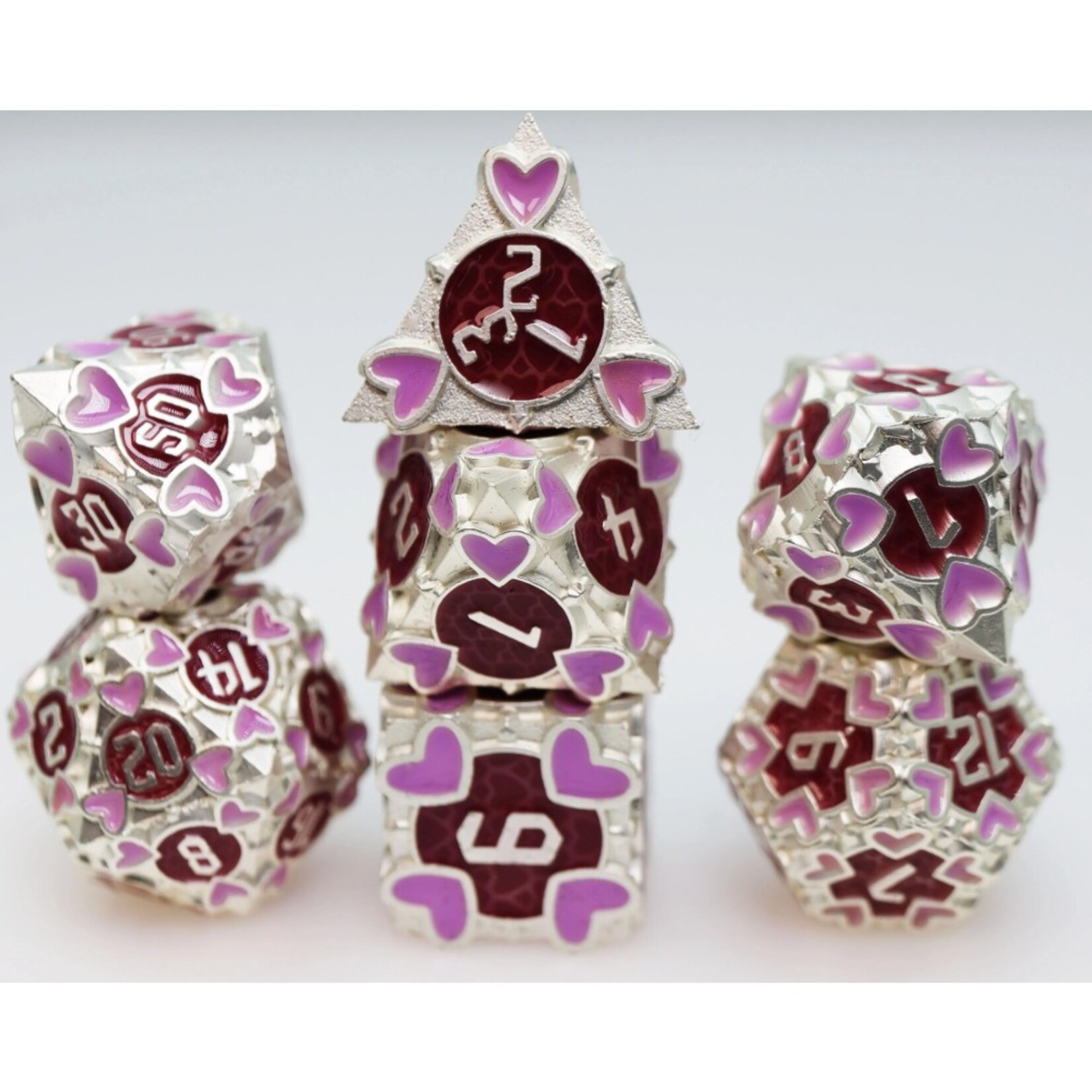 Foam Brain Games Erotes Arrow Hymenaios RPG dice 7 die set