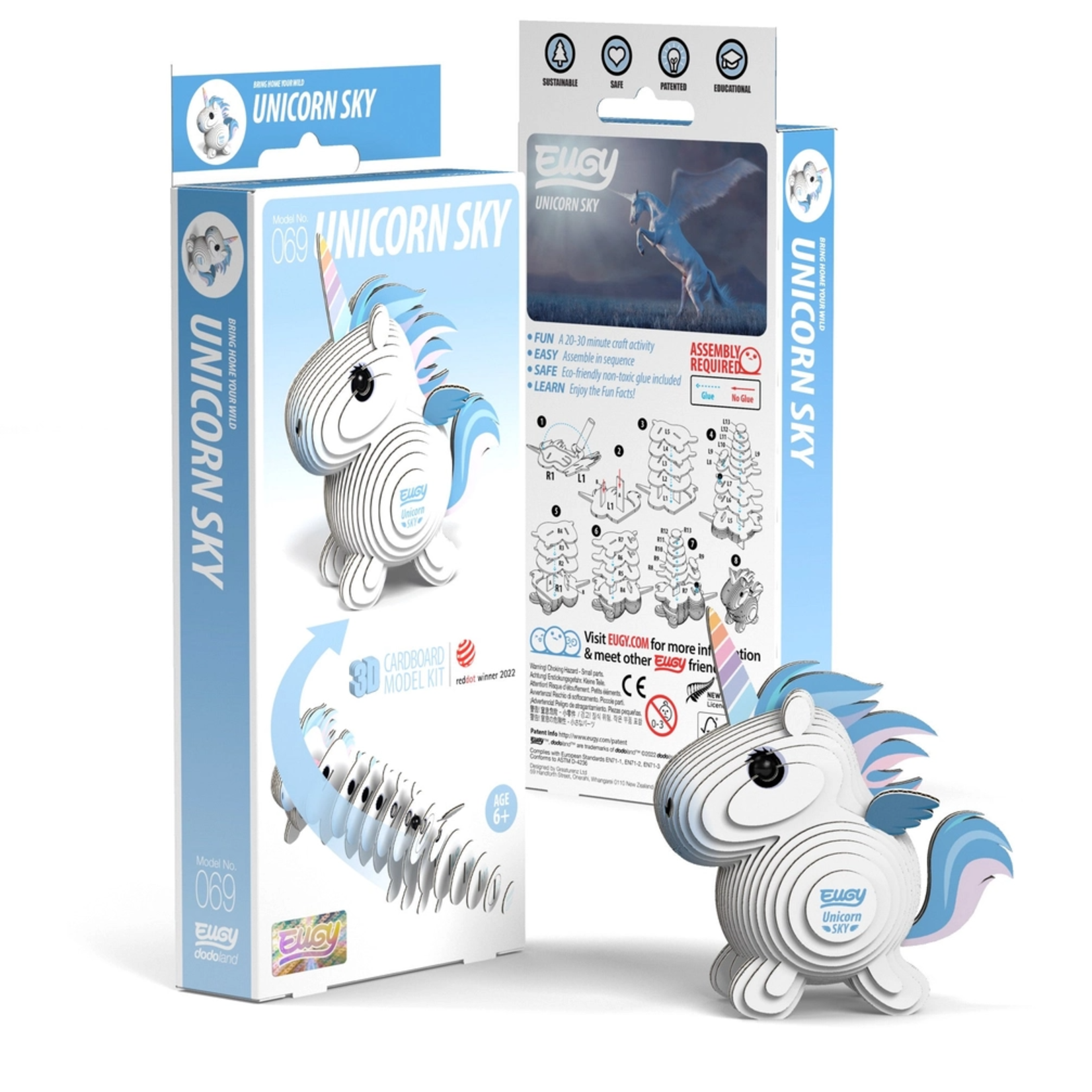 Safari Ltd Eugy 3D Puzzle Unicorn Sky