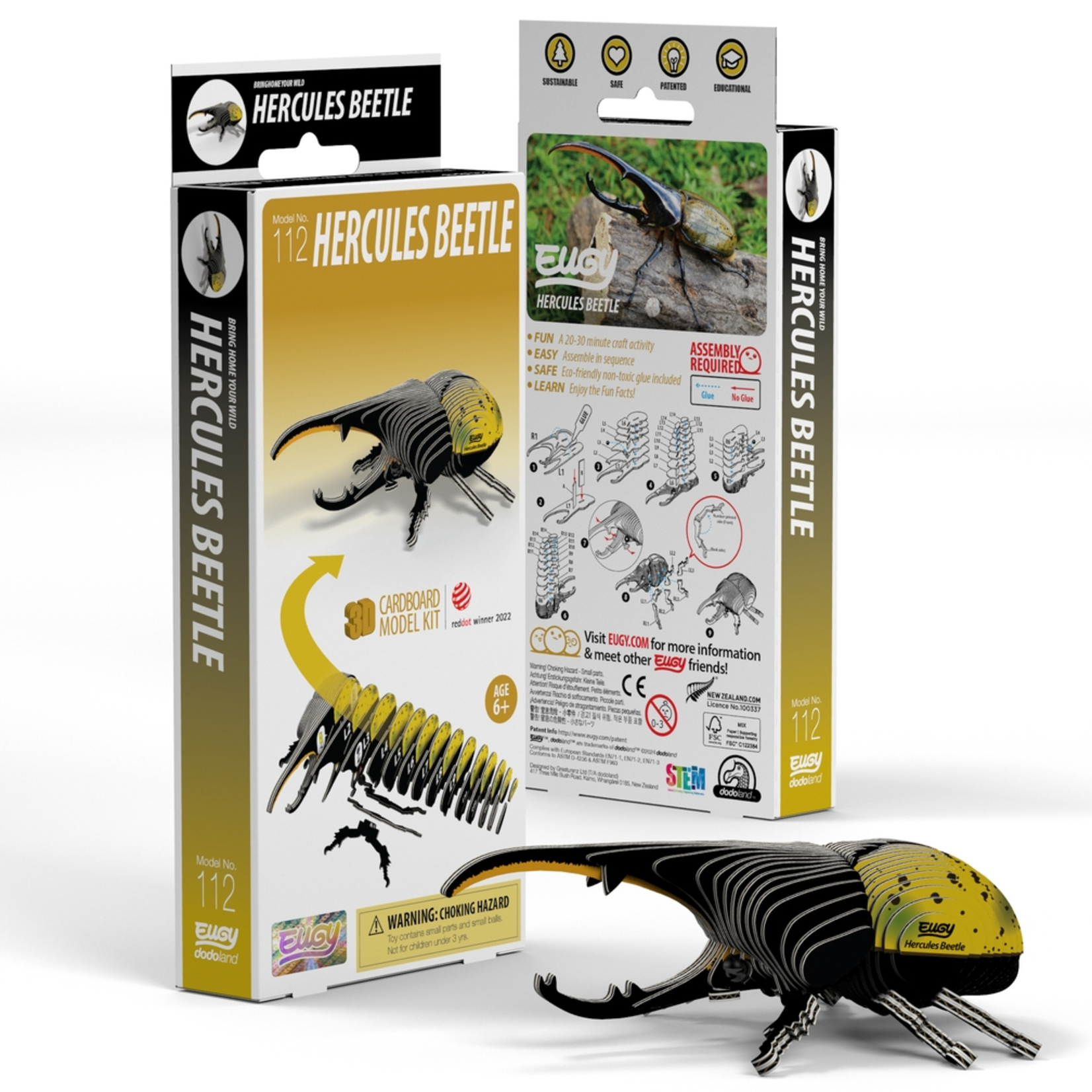 Safari Ltd Eugy 3D Puzzle Hercules Beetle