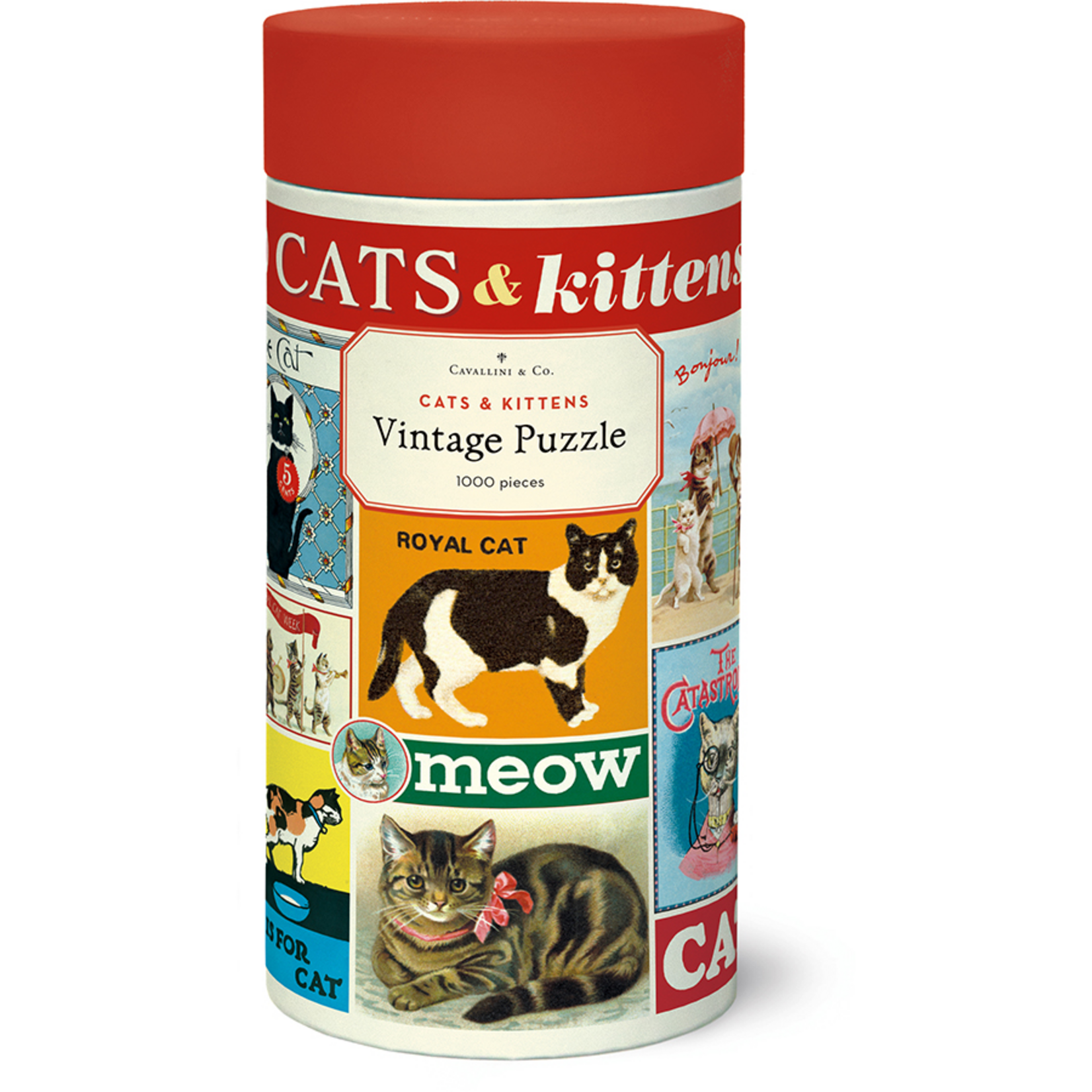 Cavallini and Co 1000 pc Puzzle Cats and Kittens