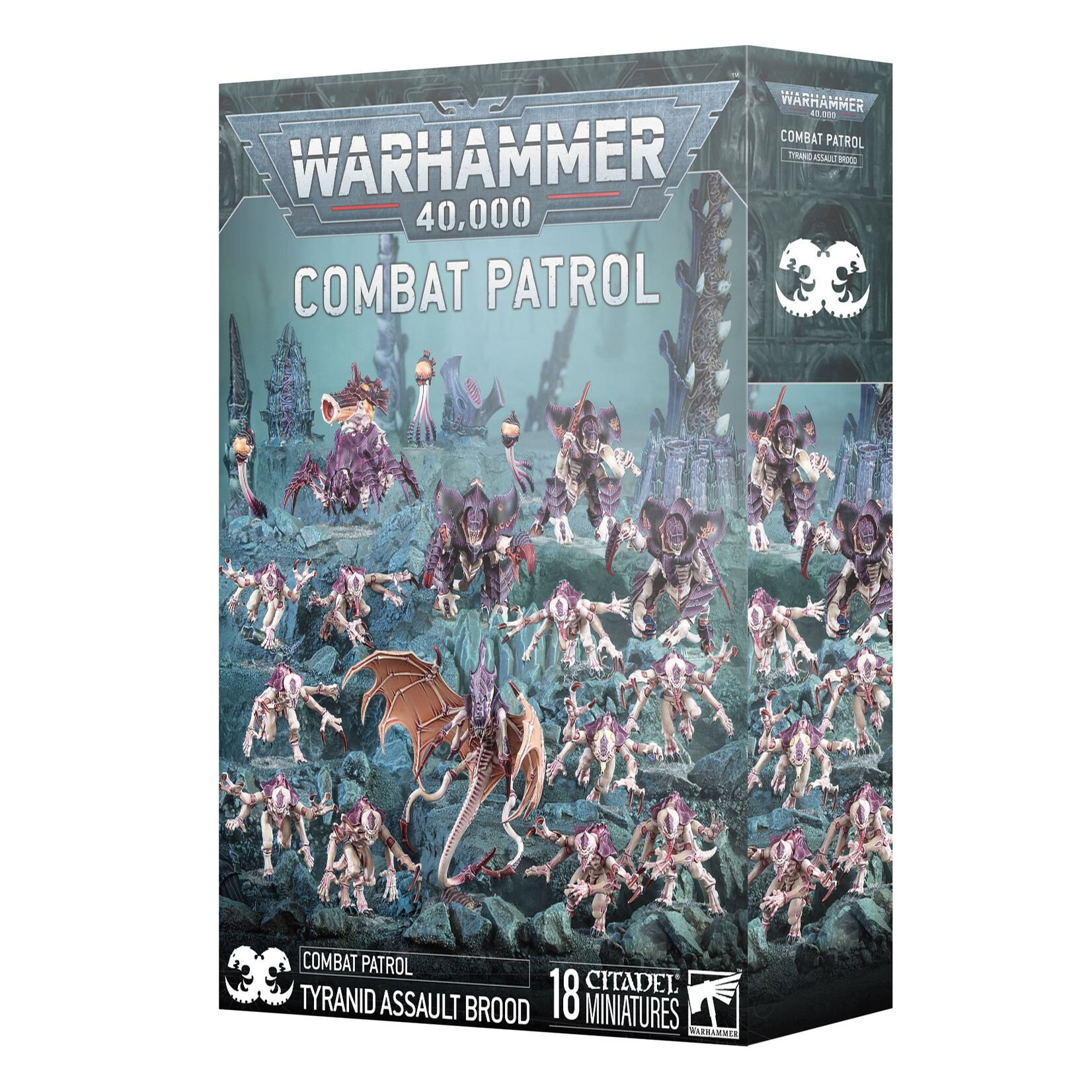 Games Workshop Warhammer 40k Xenos Tyranids Assault Brood Combat Patrol 10E