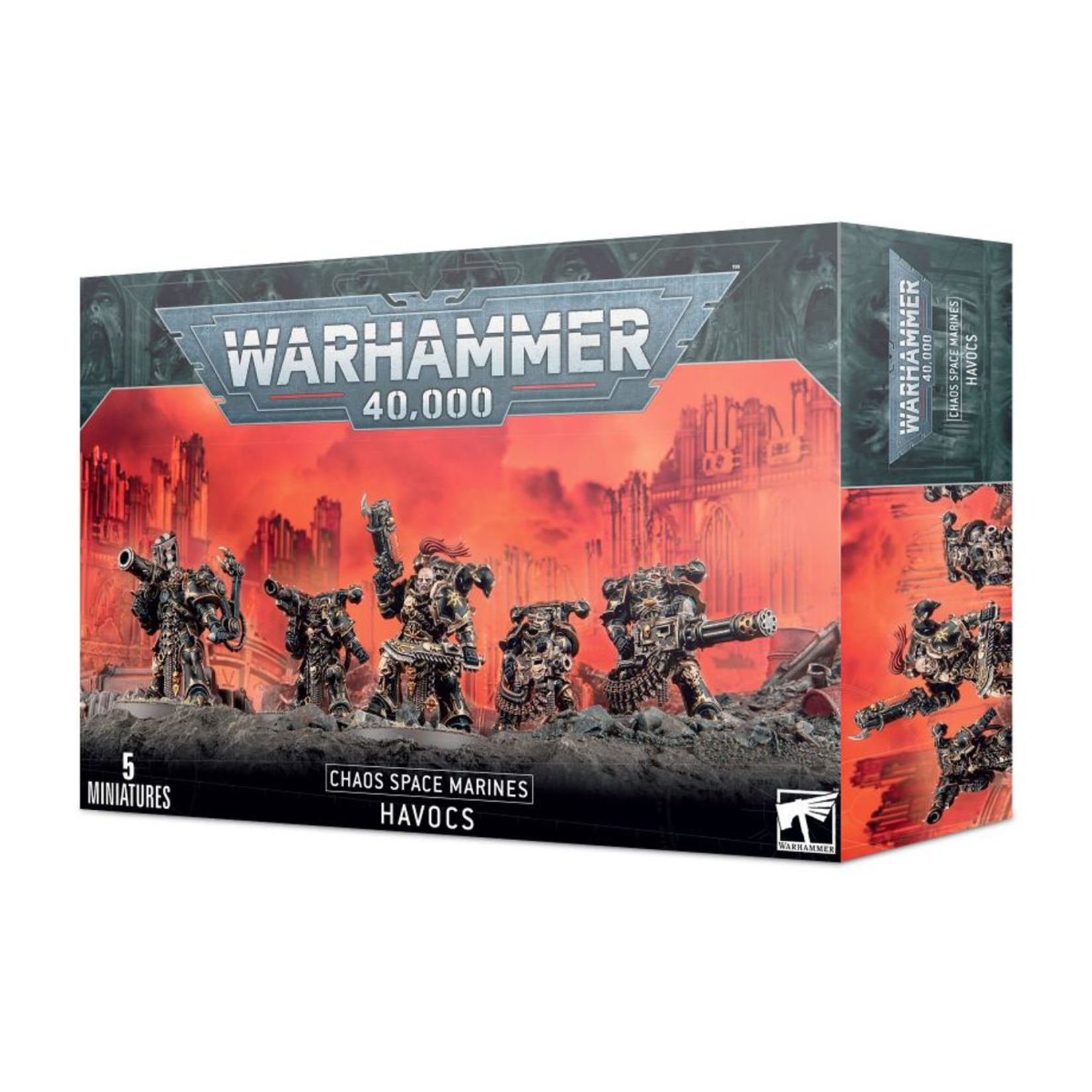 Games Workshop Warhammer 40k Chaos Space Marines Havocs