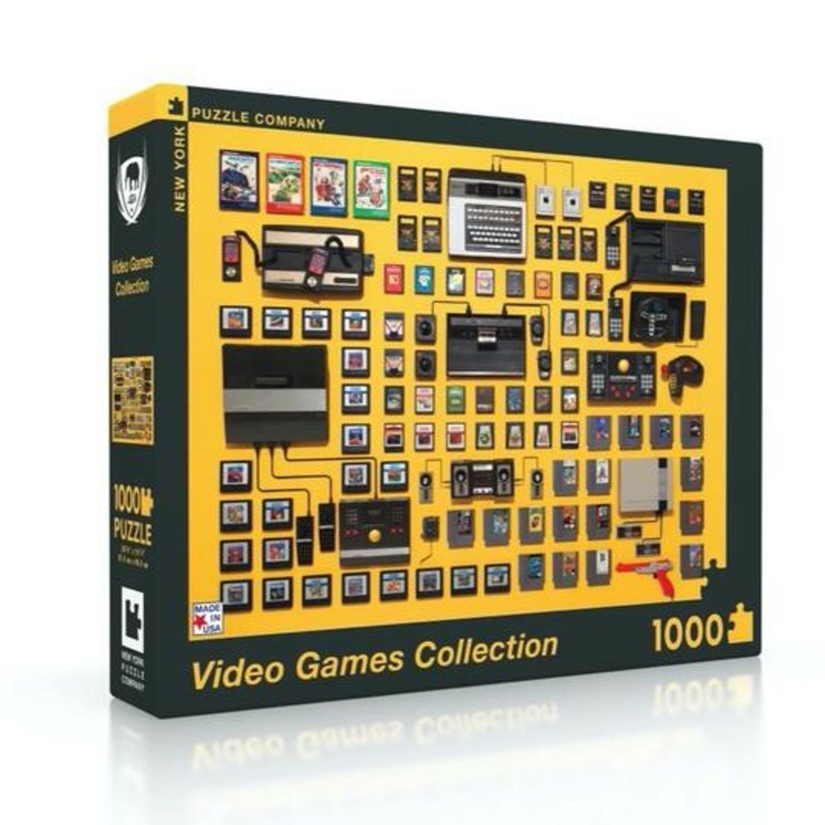 New York Puzzle Company 1000 pc Puzzle Jim Golden Video Game