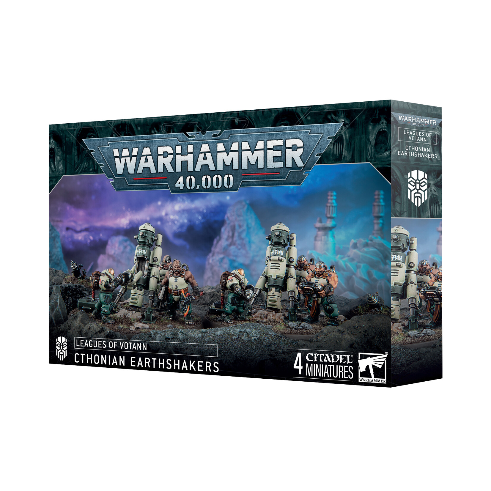 Games Workshop Warhammer 40k Xenos Leagues of Votann Cthonian Earthshakers