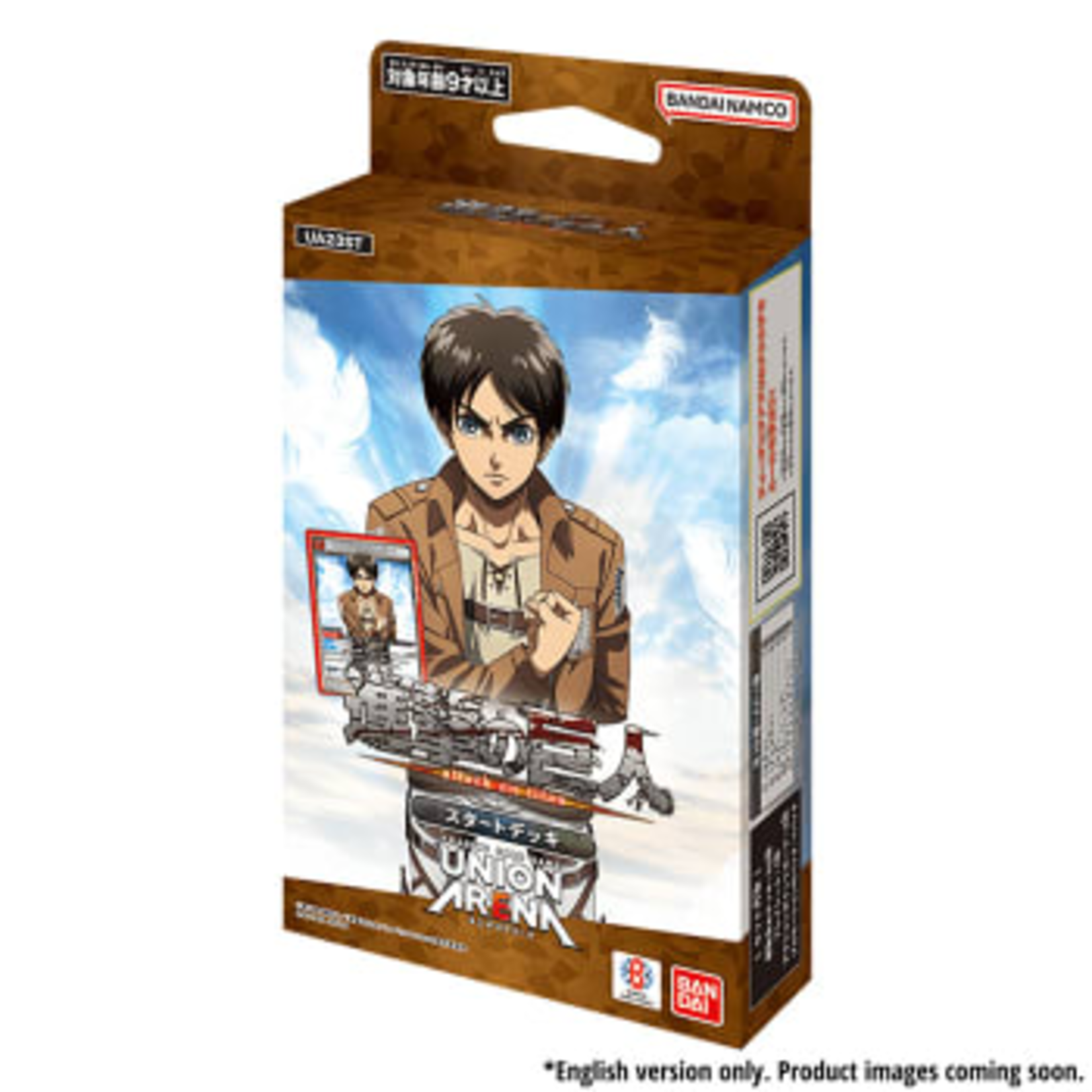 Bandai Union Arena Attack on Titan Starter Deck
