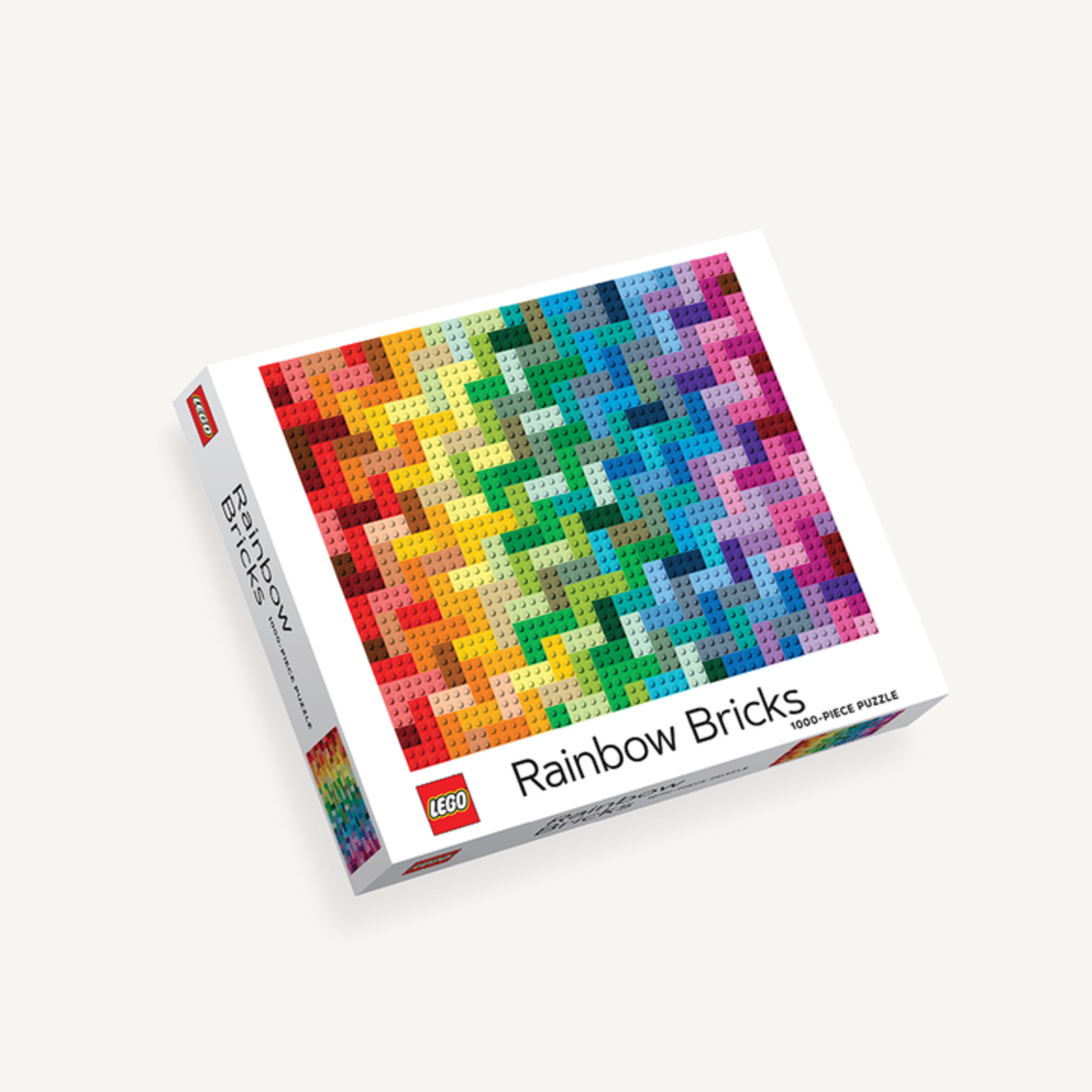 LEGO 1000 pc Puzzle Lego Rainbow Bricks