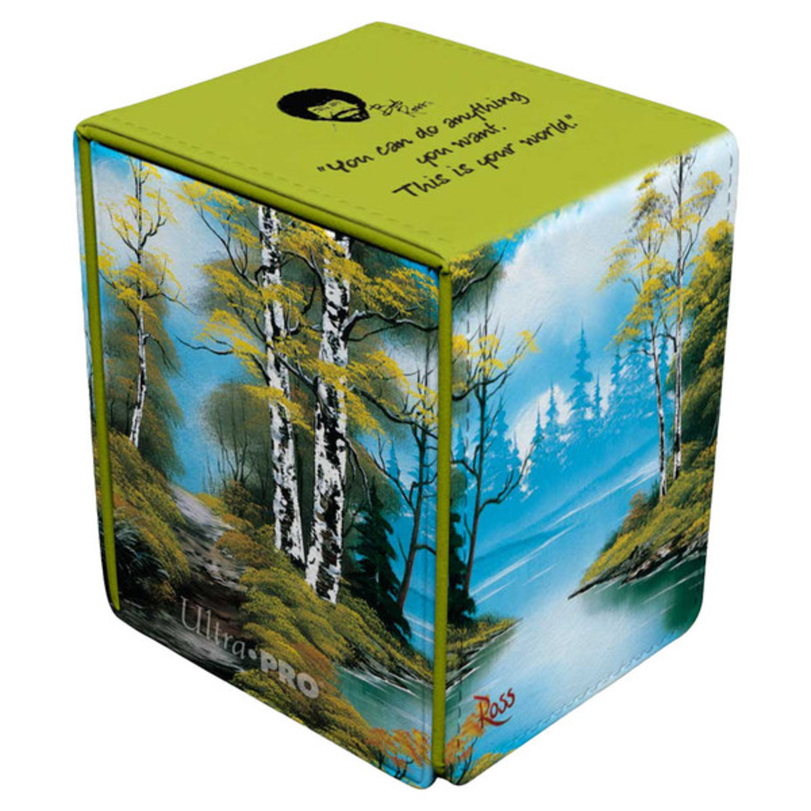 Ultra Pro Ultra Pro Deck Box Alcove Bob Ross Lakeside Path