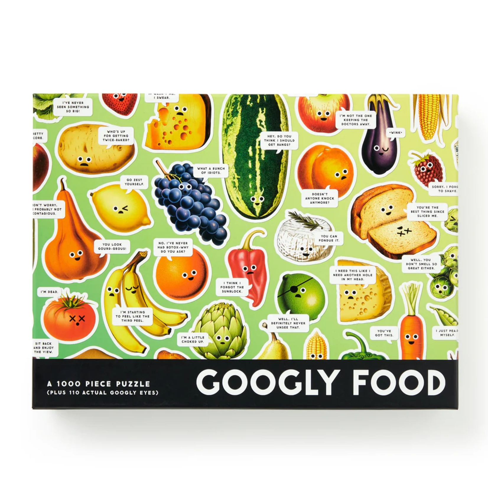 Brass Monkey 1000 pc Puzzle Googly Food