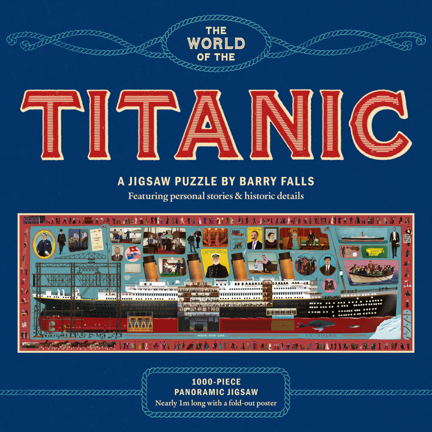 Laurence King Publishing 1000 pc Puzzle The World of the Titanic