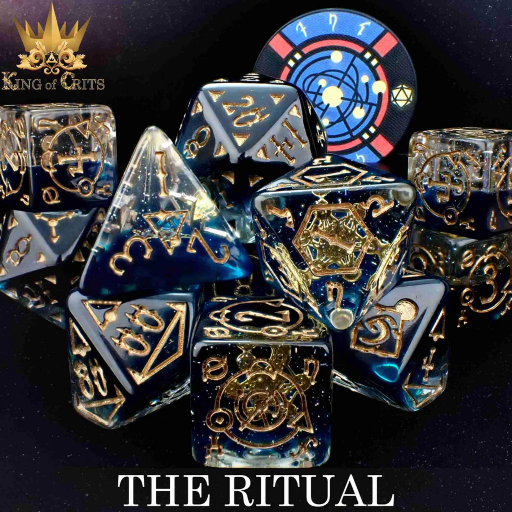 DND Dice DND Dice The Ritual Polyhedral 11 die set