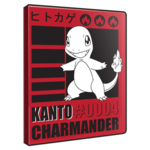 Ultra Pro Ultra Pro Pokemon Kanto Charmander 9-Pocket Portfolio