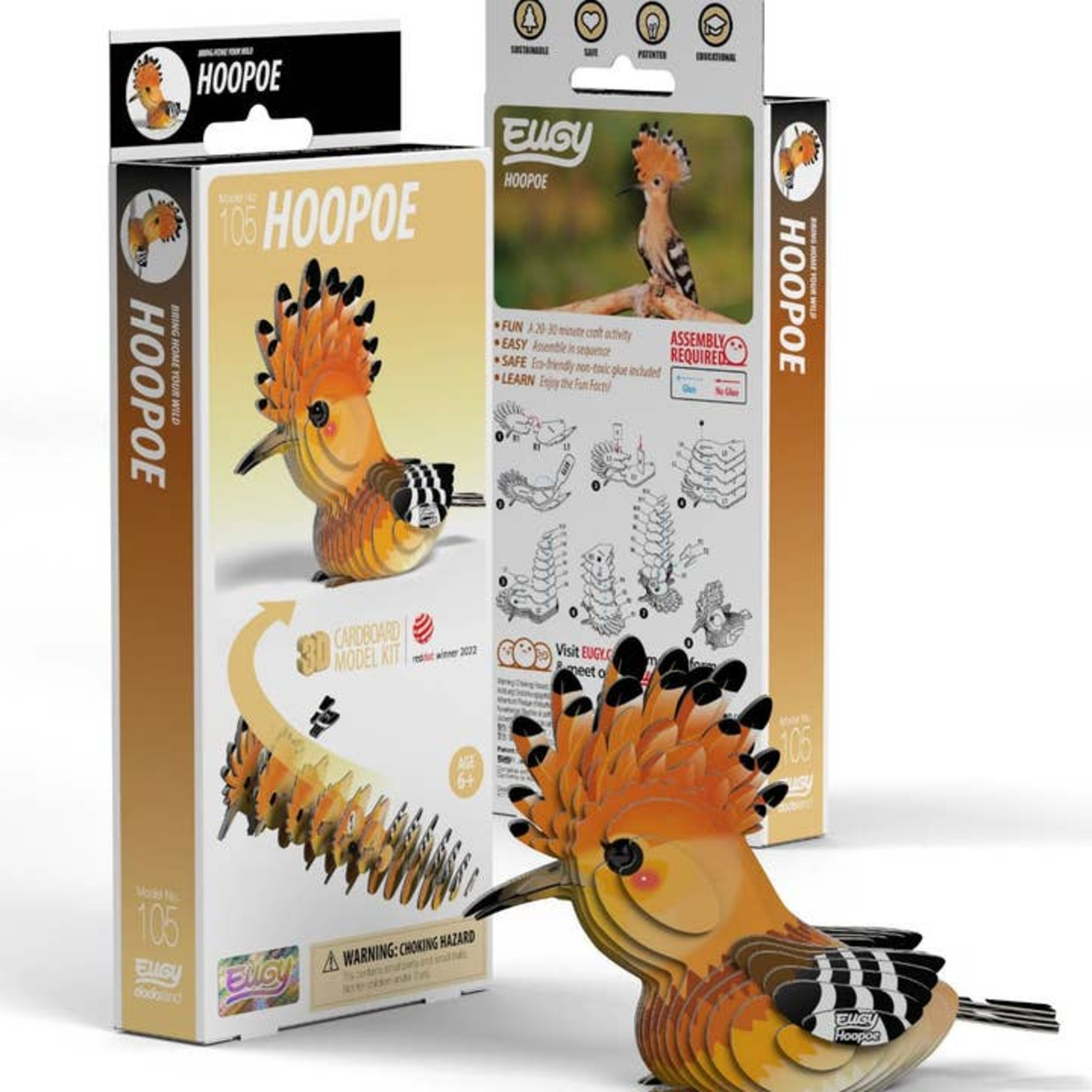 Safari Ltd Eugy 3D Puzzle Hoopoe