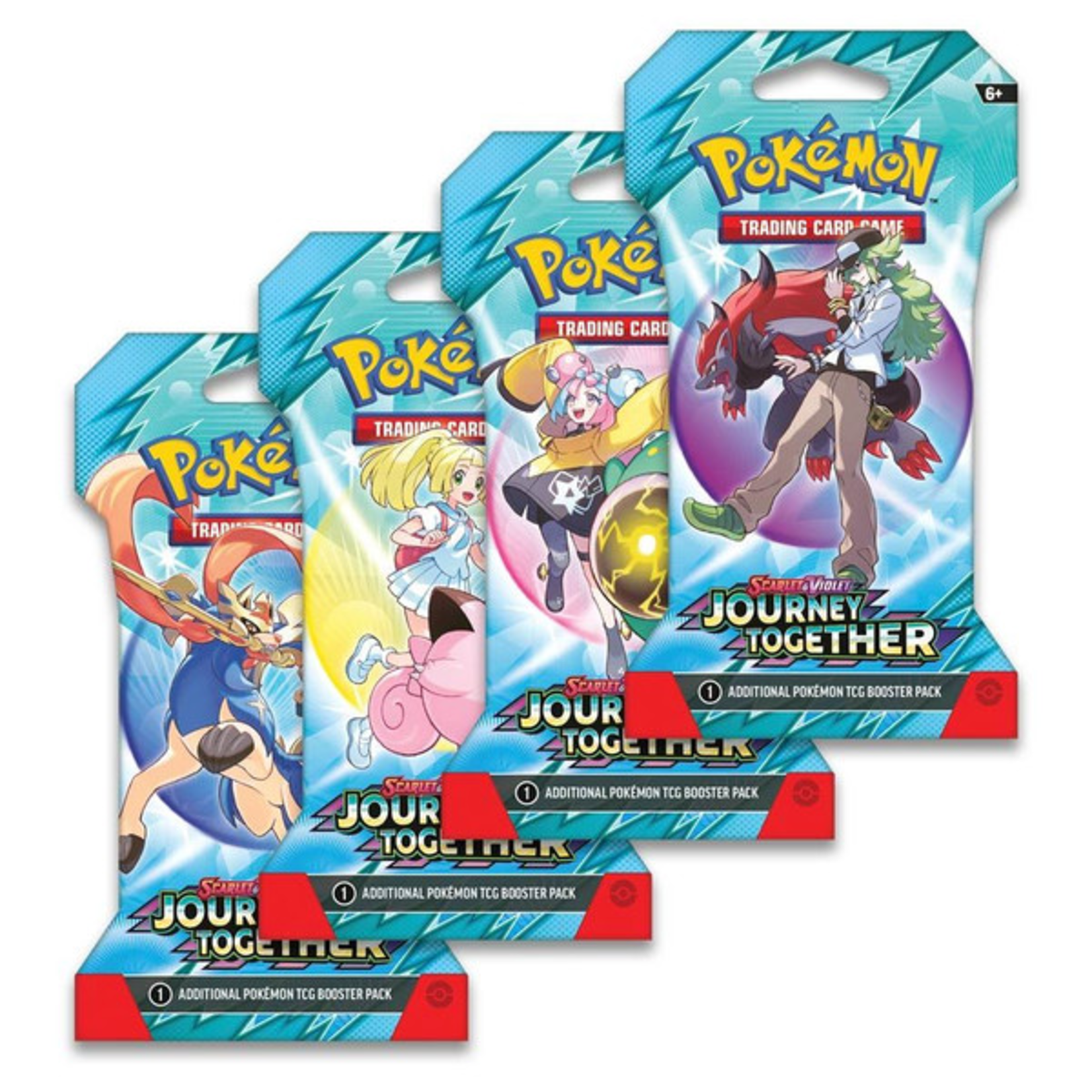 Pokemon Company International Pokemon Scarlet and Violet Journey Together Sleeved Booster PACK