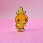 Bulbalana Torchic Enamel Pin