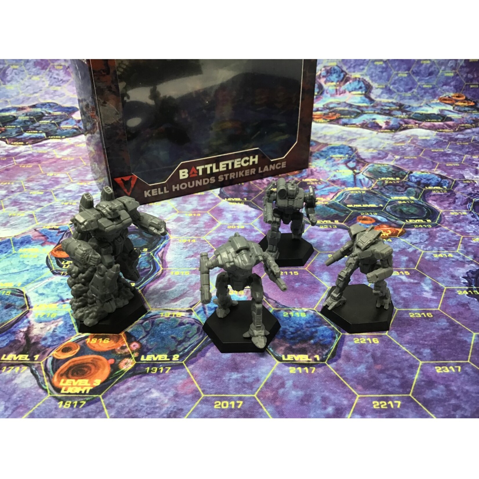 Catalyst Game Labs Battletech Miniature Force Pack Kell Hounds Striker Lance