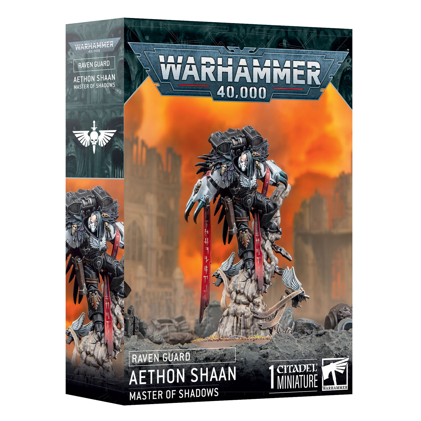Games Workshop Warhammer 40k Space Marines Raven Guard Aethon Shaan