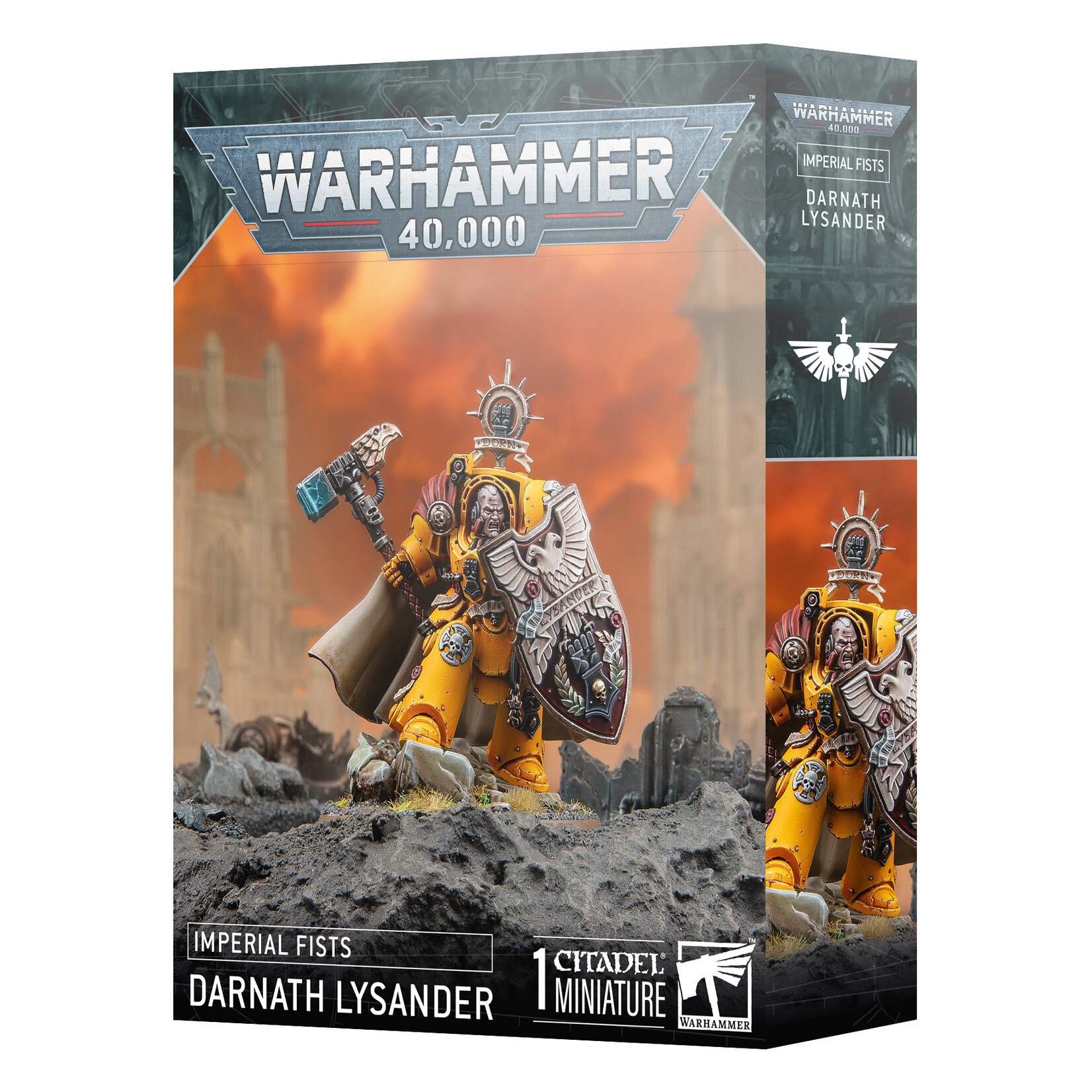 Games Workshop Warhammer 40k Space Marines Imperial Fists Darnath Lysander