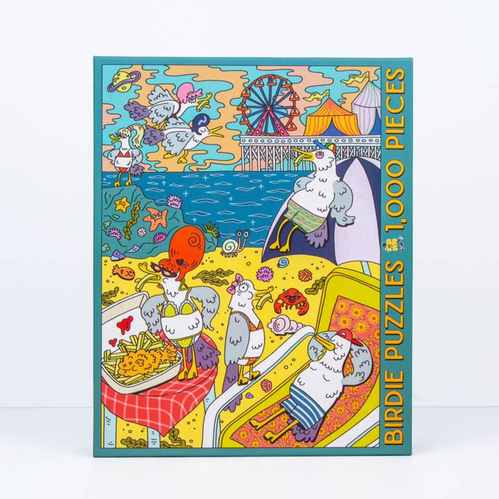 Birdie Puzzles 1000 pc Puzzle Gull Trouble