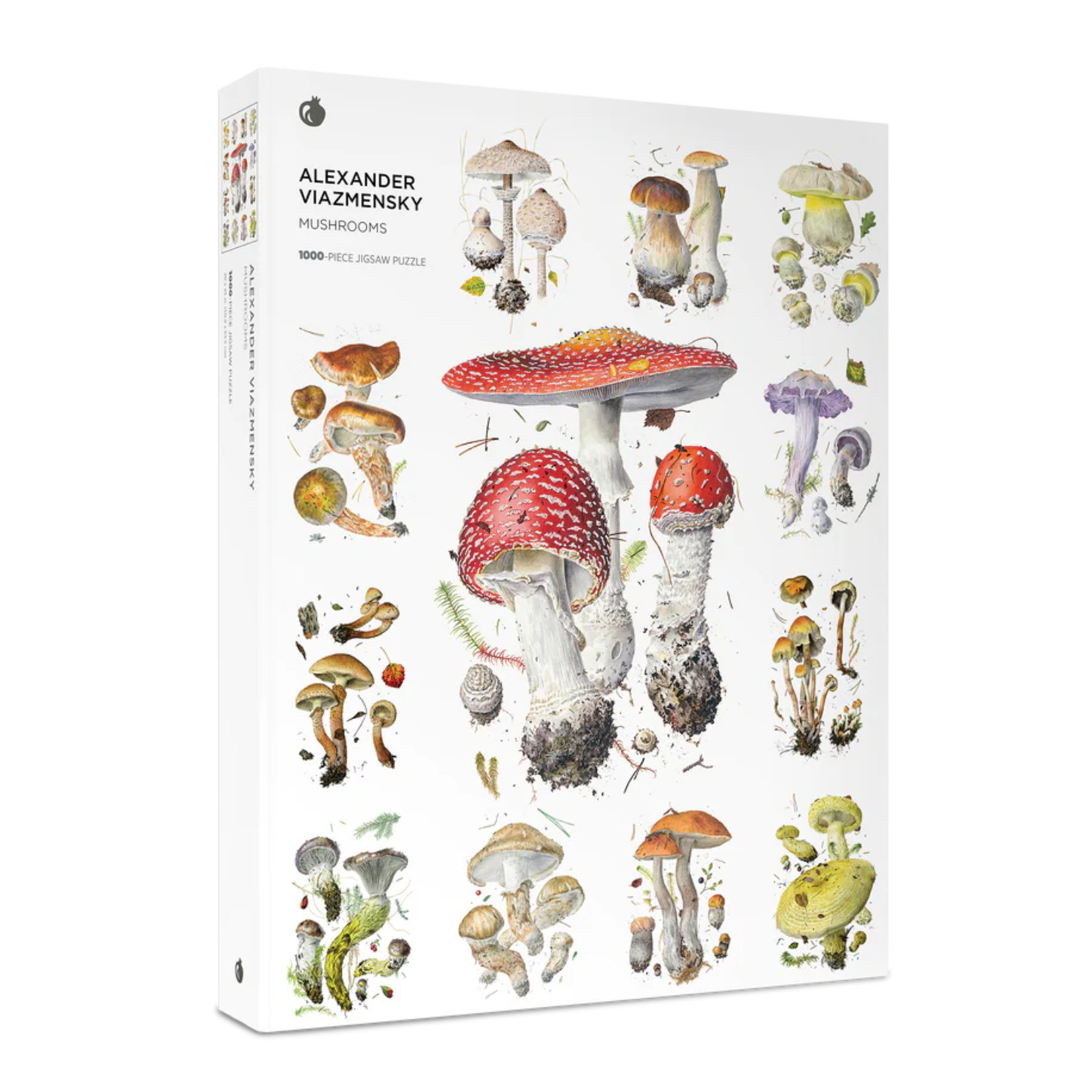 Pomegranate Communications 1000 pc Puzzle Alexander Viazmensky Mushrooms